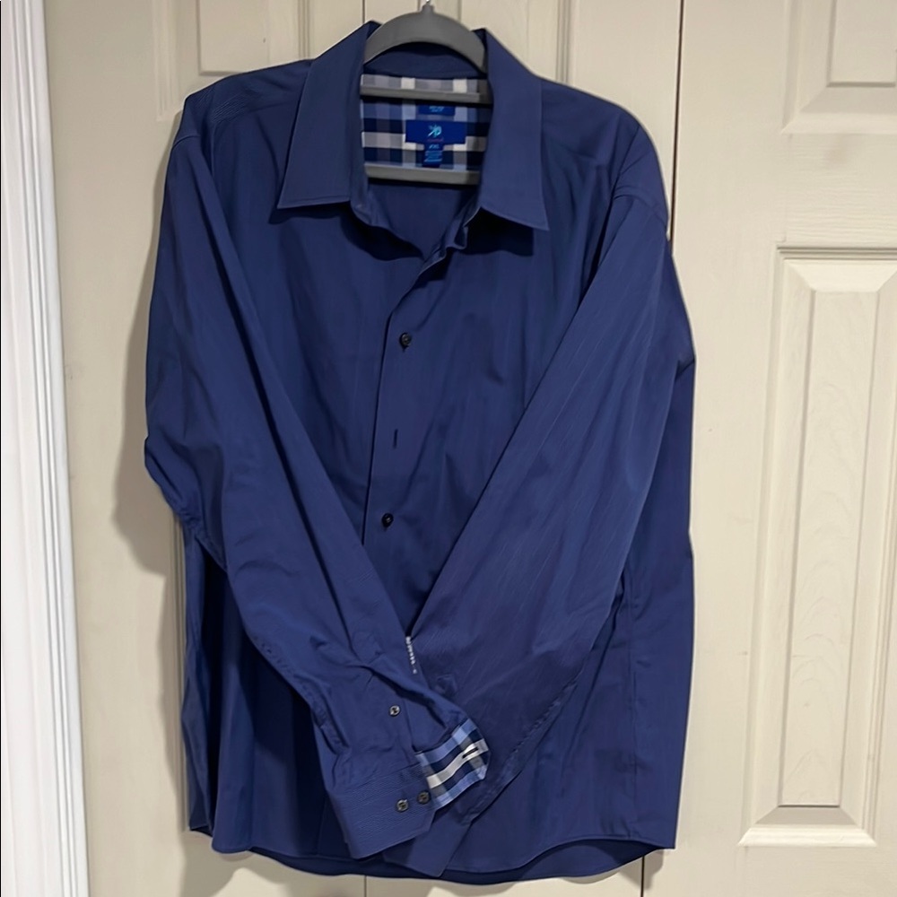Men's Blue Dress Shirt